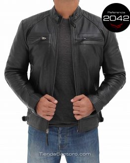 Chaqueta de cuero ref 2026